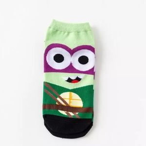 KIDS NINJA TURTLE CARTOON SOCKS BRAND NEW